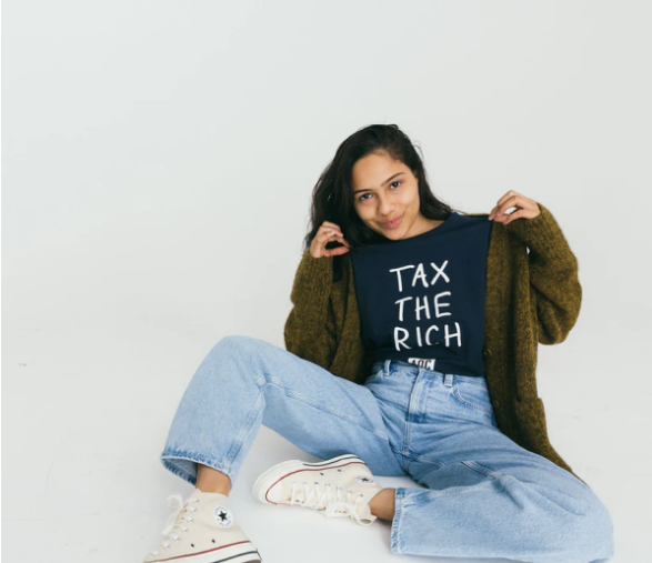 Nothing says socialism like a $27 ‘Tax the Rich’ T-shirt from AOC!